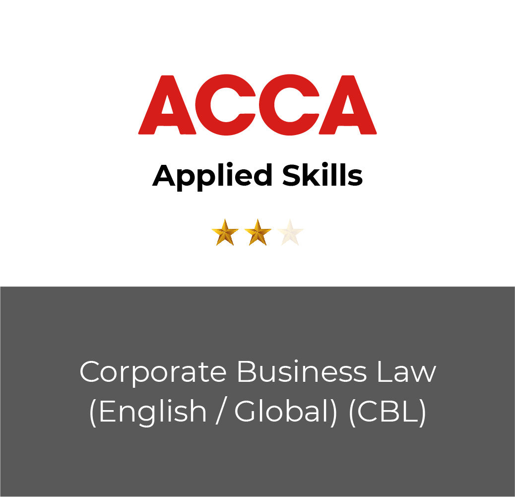 Corporate Business Law (English / Global) (CBL)