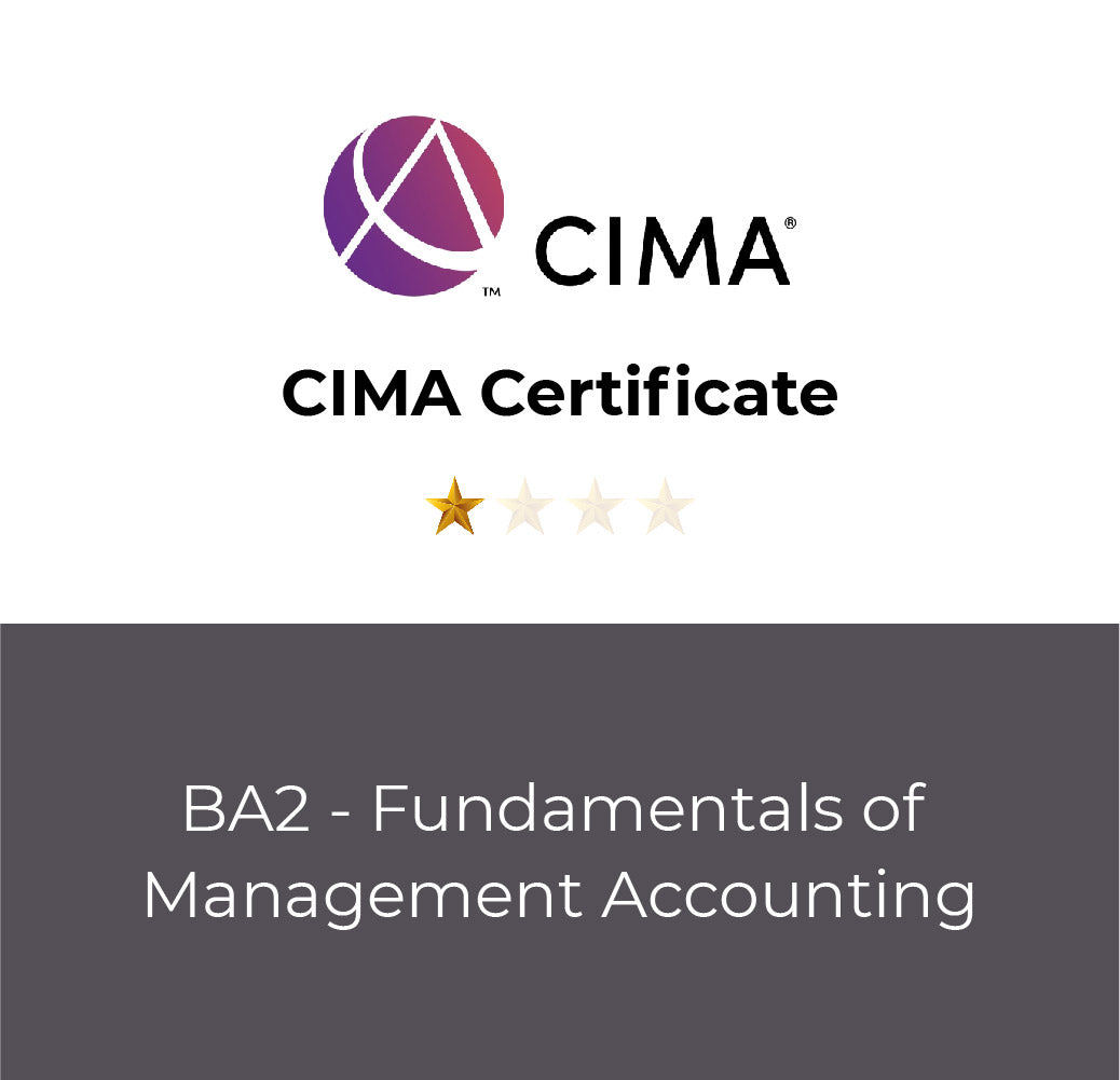 BA2 - Fundamentals of Management Accounting